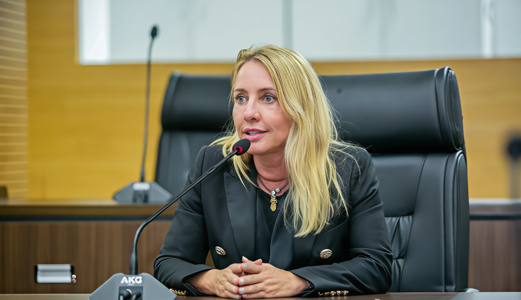 Ieda Chaves e Eyder Brasil apresentam lei que autoriza spray de defesa pessoal para mulheres